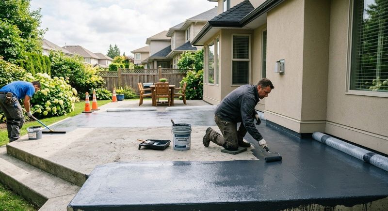 Concrete Patio Sealing in Redmond, WA