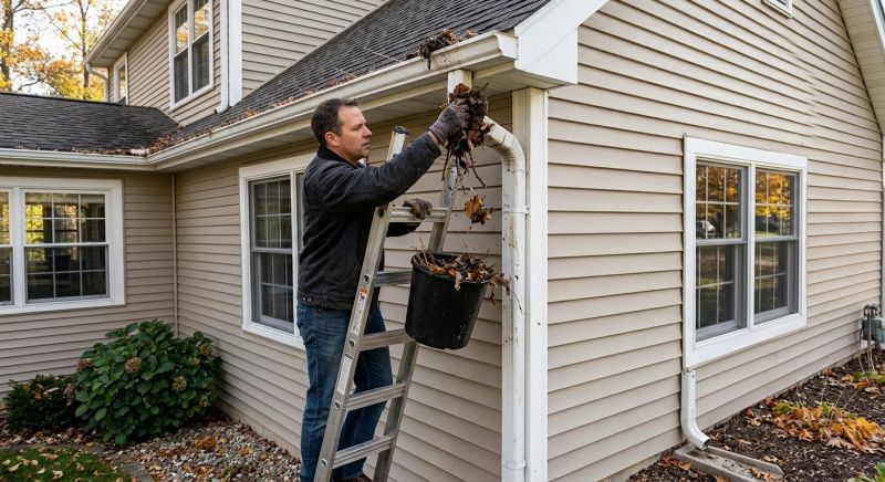 Downspout Blockage Removal in Westchester County, NY