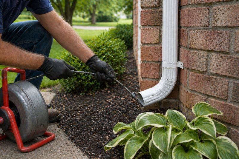 Downspout Blockage Removal in Longmont, CO