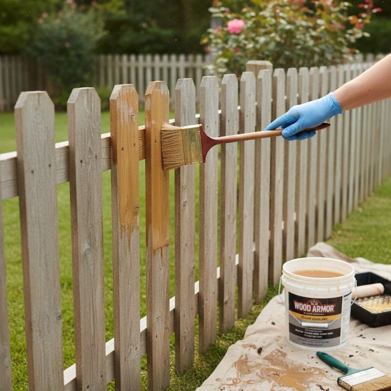 Fence Sealing in Redmond, WA