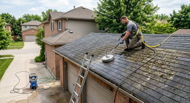 Flat Roof Cleaning in Vancouver, WA