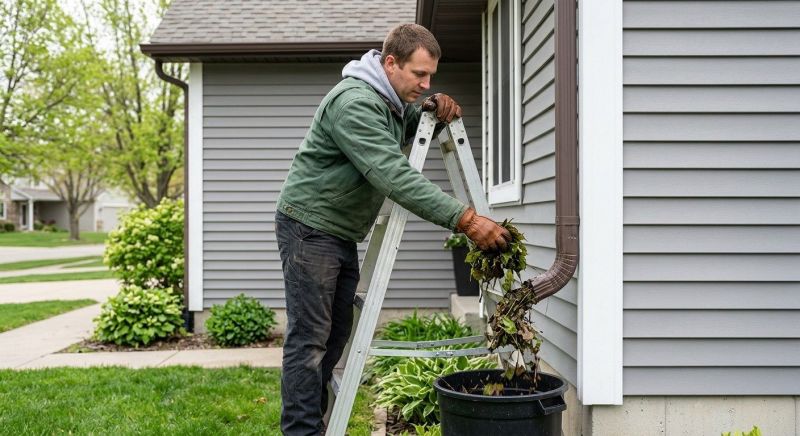 Gutter Downspout Unclogging in Boulder, CO