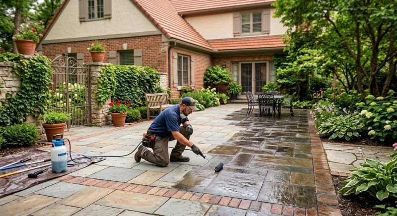 Hardscape Sealing in Renton, WA