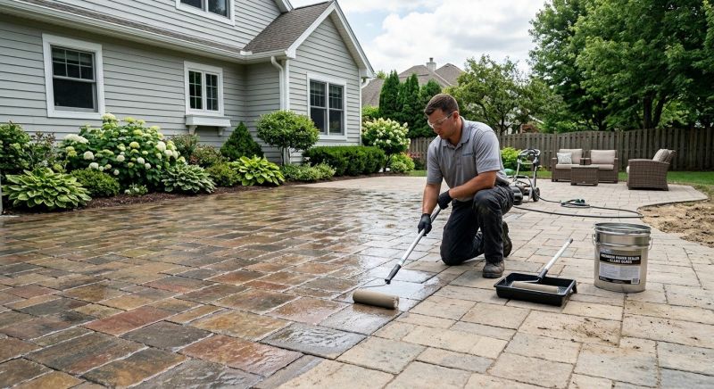 Pavers Sealing in Kansas City, KS