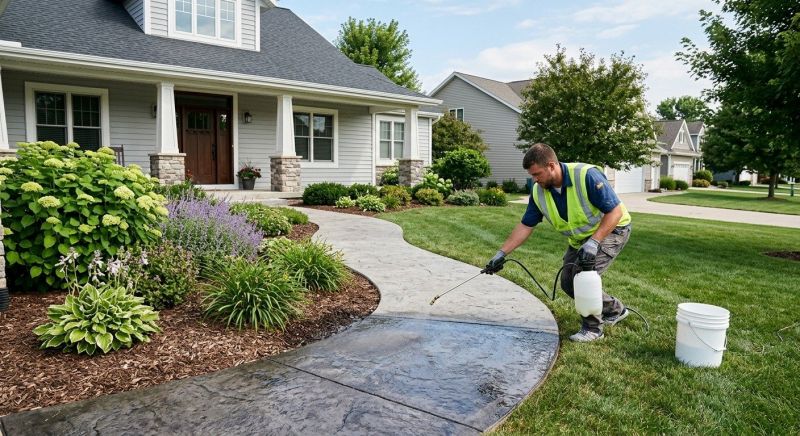 Sidewalk Concrete Sealing in Bellevue, WA